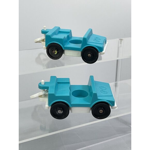 Vintage Fisher Price Little People Zoo Tram Cars #916 - Picture 2 of 5